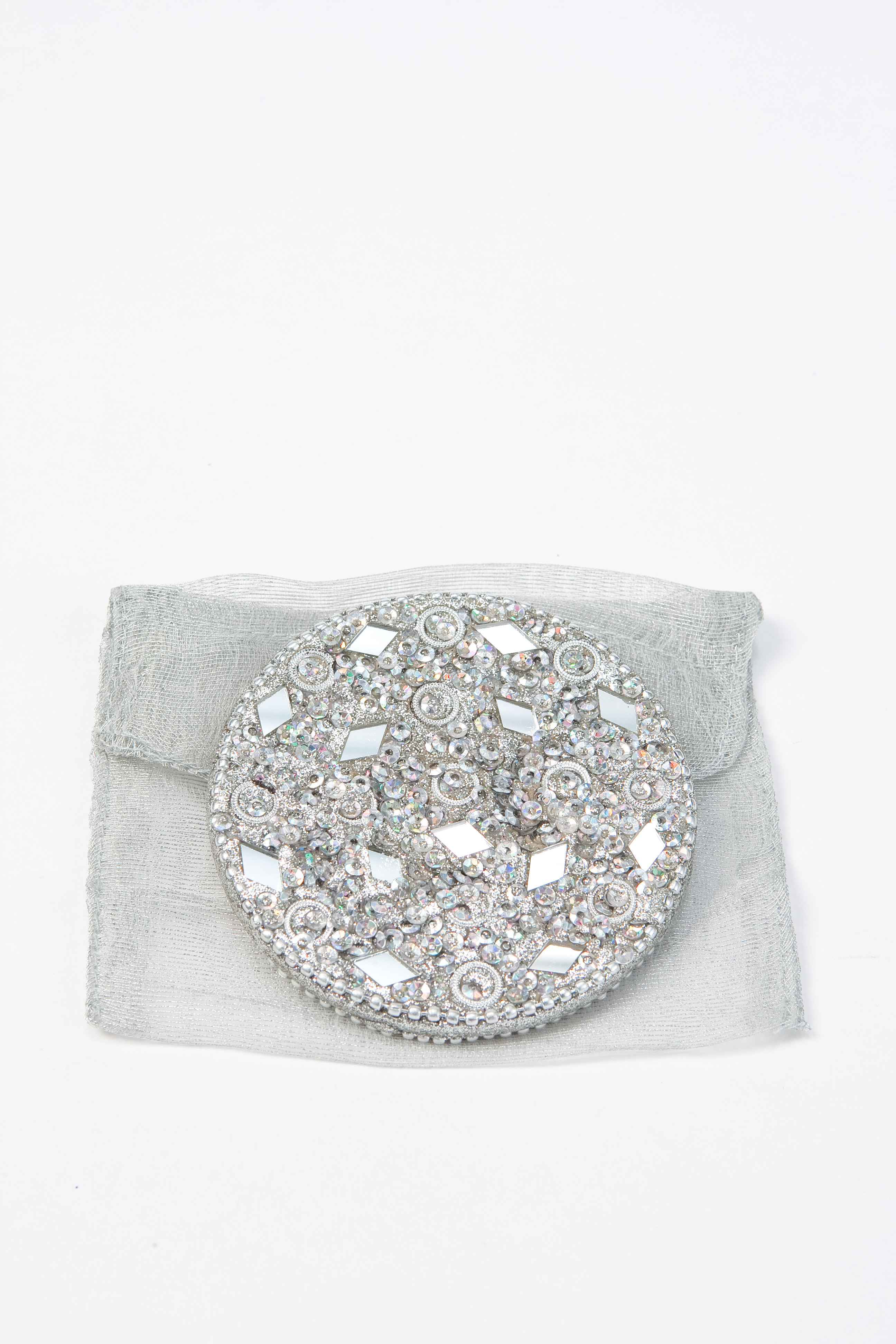 Silver Mosaic Mirror Globe Enterprise