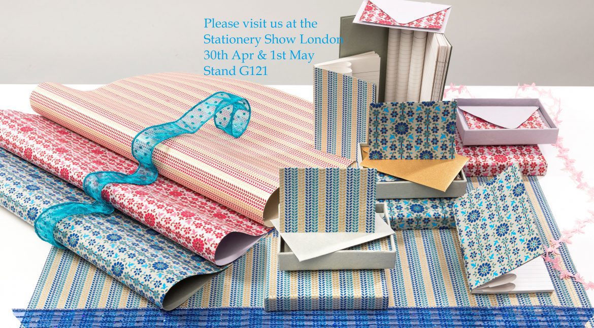 Stationery Show London 30th April to 1st May, Stand G121