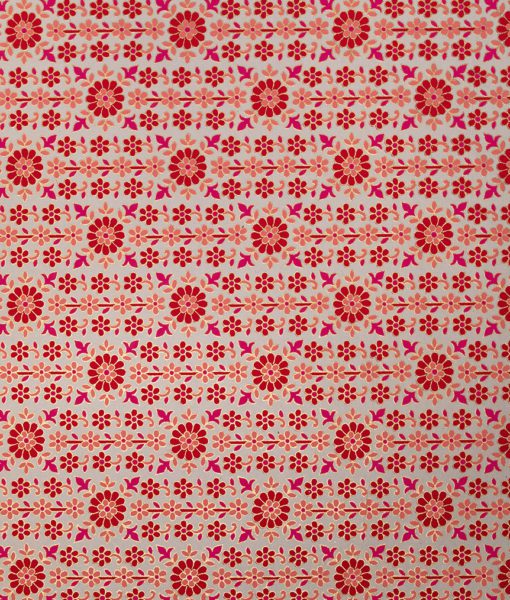 Wrapping paper red daisy is eco friendly, sustainable and luxurious.