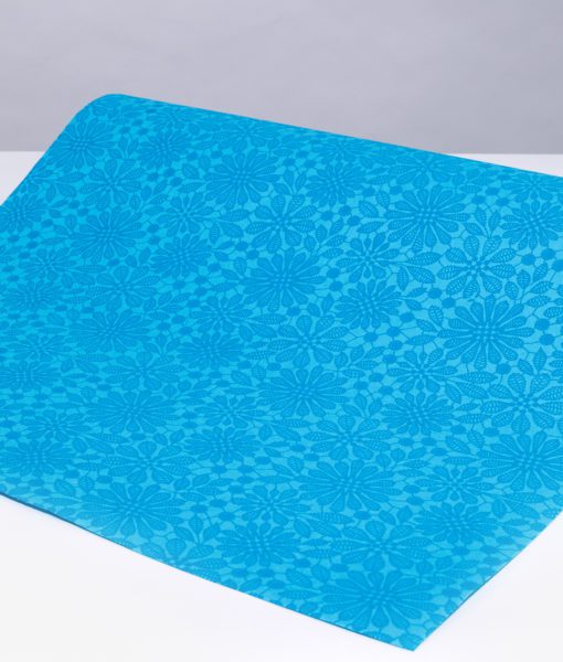 Wrapping Paper blue Lace Print gift wrap is pretty handmade & eco friendly