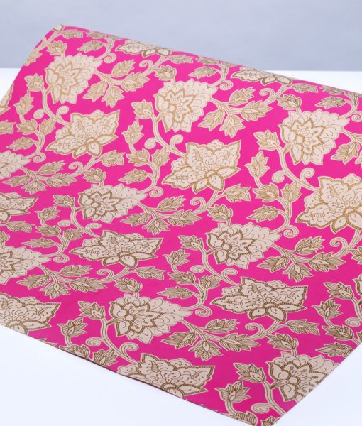 Handmade Pink Wrapping Paper
