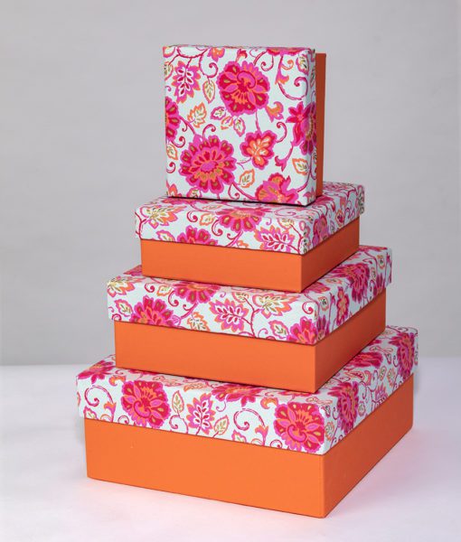 Our handmade gift boxes are made from recycled handmade paper.