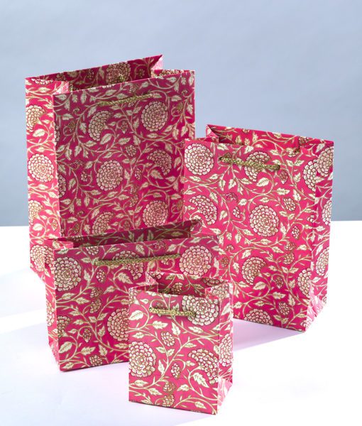 Gift bags made from recycled paper, they are eco friendly & sustainble.